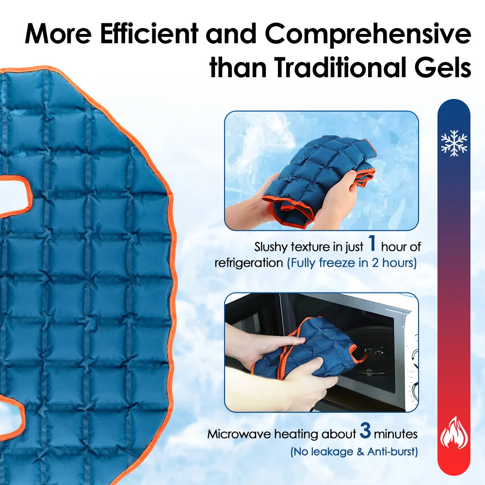 Wiederverwendbare Wärme- & Kältekappe für Nacken, Schultern & oberen Rücken